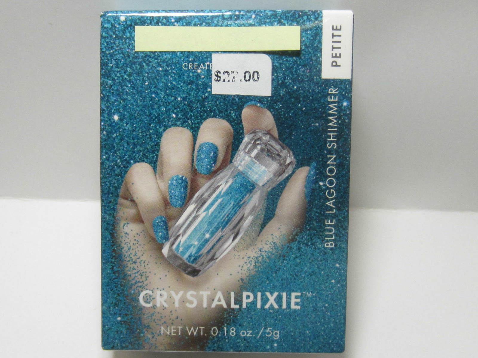 1 box 5gr. European PETITE BLUE LAGOON SHIMMER